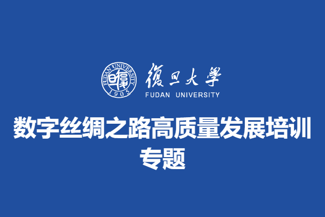 数字丝绸之路高质量发展培训专题