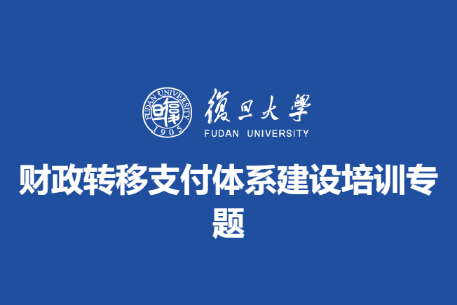 财政转移支付体系建设培训专题